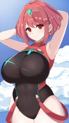 pyra from xenoblade (series) by kocha (jgug7553)