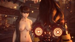 1girls 3d 3d_model accurate_art_style android black_hair breasts eve_(stellar_blade) female female_focus female_only gameplay long_hair mod naked naked_female nipples nude nude_female nude_mod stellar_blade straight topless topless_female video_game_character video_games