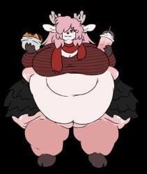 azalea_(mexifurfoof) bbw big_breasts breasts chubby cleavage female furry huge_breasts mexifurfoof overweight tagme thick_thighs weight_gain wide_hips