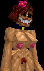 1girls 3d_model ass big_breasts boney_hips cave_dweller choker creepy_smile dweller empty_eyes jenny_belle_(slipperyt) jenny_dweller long_arms minecraft monster_girl nipples nude pixel_art pussy side_view smiling_at_viewer teeth thick_thighs vagina white_pupils