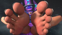 3d 3d_(artwork) 3d_model 3d_render black_hair breasts breasts_out cute_giantess feet feet_worship female female_focus femdom foot_fetish foot_focus foot_worship from_below galacta galacta_(marvel_rivals) giantess headgear looking_down_at_viewer low-angle_view marvel marvel_comics marvel_rivals nail_polish nailpolish nails_painted sole_female soles solo_female solo_focus tagme toes video_game_character video_games worship