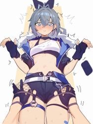 silver wolf (honkai: star rail) from honkai (series) by distr