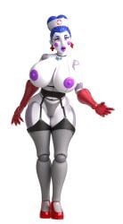 1girls alluring animatronic animatronic_female animatronic_girl ballerina ballora ballora_(fnafsl) beautiful_females big_ass big_breasts big_butt blue_hair breast_focus breasts calm closed_eyes contortion contortionist cosmic_trance curvaceous curvy curvy_body curvy_female curvy_figure female female_focus five_nights_at_freddy's five_nights_at_freddy's:_sister_location front_view large_breasts looking_at_viewer massive_ass massive_breasts milf mommy nurse_outfit purple_lips purple_lipstick robot_female robot_girl robot_humanoid sexy_figure sexy_pose slut slutty_pose soft_lips solo solo_female stage summer_ballora_2.0_(cosmic_trance) thighs voluptuous voluptuous_female white_hair white_skin wide_hips