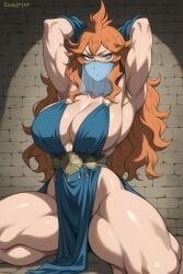 mereoleona vermillion from black clover by zerolayer