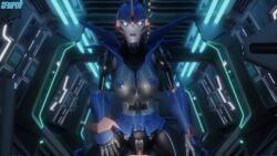 3d animated arcee arcee_(prime) athletic_female cowgirl_position human human_penetrating larger_female light-skinned_male looking_at_viewer pov robot robot_girl size_difference sound tagme transformers transformers_prime vaginal_penetration video