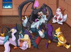 absurd_res alolan_form alolan_ninetales anal animal_genitalia animal_penis animated_skeleton bisexual blush bodily_fluids bone charizard cloudeon cum cum_in_pussy cum_inside cunnilingus dante_(igsa101) delta_charizard feline_genitalia feline_penis female female/female feral floatzel generation_1_pokemon generation_3_pokemon generation_4_pokemon generation_5_pokemon generation_7_pokemon generation_8_pokemon genital_fluids genitals group group_sex hi_res hisuian_form hisuian_typhlosion honchkrow inside kissing luxray male male/female male/male masturbation ninetales nintendo oral orgy penis pokemon pokemon_(species) pokemon_insurgence pussy regional_form_(pokemon) scarf sex shiny_pokemon skeleton train_position undead vaginal_penetration zangoose zoroark
