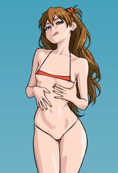asuka langley sohryu from neon genesis evangelion by bluesalm0n