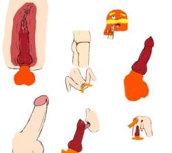 1cuntboy 2012 2boys anthro anus ass balls blonde_eyebrows blonde_hair blonde_mustache blood cuntboy cuntboy/male dr._seuss dr_seuss gay human illumination_entertainment intersex kitty_(artist) lorax male male/male male_only mammal once-ler orange_body orange_fur orange_skin penis pussy the_lorax the_lorax_(film) universal_pictures universal_studios unknown_species vagina x-ray yaoi