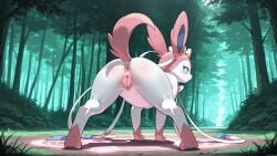 ai ai-created ai_art ai_assisted ai_generated ai_hands ass ass_bigger_than_head ass_focus ass_up asshole behind behind_view blue_eyes feral feral_female feral_focus feral_only half-closed_eyes horny horny_expression horny_face horny_female horny_sub pink_anus pink_ears pink_hair pink_paws pink_pussy pokémon_(species) pokemon pokemon_(species) pokemon_xy pussyfur18 rear rear_admiral_position rear_entry rear_focus rear_pussy rear_view round_ass round_butt solo solo_anthro solo_female solo_focus spreading_legs sylveon white_fur white_hair