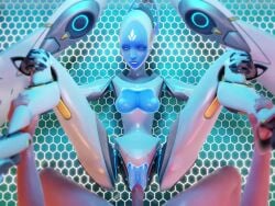 1boy 1girls 3d 3d_animation android animated bouncing_breasts breasts breasts_out echo_(overwatch) female human human_on_robot large_breasts looking_at_viewer loop male male_pov medium_breasts missionary_position no_sound overwatch overwatch_2 pov pussy robot robot_girl sex texelnaut vaginal_penetration video
