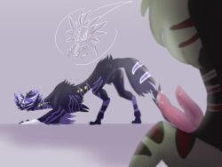 animal_genitalia animal_penis creatures_of_sonaria feral katarolaromi masked oc roblox roblox_game self_upload shararook straight tagme