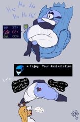 ass ass_expansion big_ass big_belly big_breasts big_butt bubble_butt darkartist dat_ass deltarune digestion fat_ass female female_pred female_prey huge_ass huge_breasts kris_(deltarune) looking_at_ass male male_prey milf milf_pred multiple_prey noelle_holiday nonbinary nosebleed queen_(deltarune) ralsei susie_(deltarune) thick_thighs vore vore_belly weight_gain