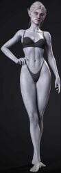 baldur's_gate_3 black_underwear minthara sexy_pose small_breasts
