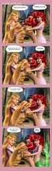 ariel ariel_(the_little_mermaid) hairjob hairjob_heaven rapunzel rapunzel_(tangled) snow_white_(disney) snow_white_and_the_seven_dwarfs tangled the_little_mermaid the_little_mermaid_(1989_film)
