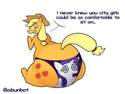 applejack (mlp) from friendship is magic by abunbot