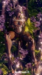 african african_female ass barefoot breasts cyborg dark-skinned_female dark_skin feet female gilf grey_hair mature_female nipples nude nude_female old_woman overwatch overwatch_2 pubes pussy sojourn_(overwatch) steamyteap0t