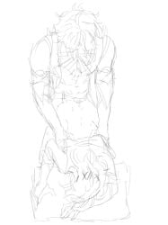 alhaitham_(genshin_impact) anal anal_sex anal_sex doggy_style gay genshin_impact kaveh_(genshin_impact) yaoi