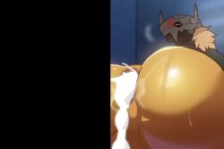 anal anal_sex anthro anthro_on_anthro big_ass big_penis digimon digimon_(species) gay long_video longer_than_30_seconds longer_than_one_minute magangz male male/male male_penetrated male_penetrating male_penetrating_male muscular muscular_male penetration sex sound tagme thick_thighs video wargreymon