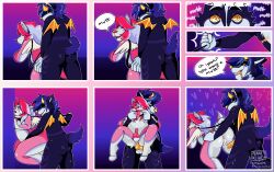 anal anal_sex animal_genitalia animal_penis anus ass canid canine canine_genitalia canine_penis comic genitals hi_res mammal penetration penis