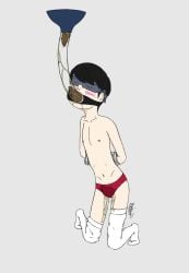 2012 arms_behind_back artist_signature black_hair blindfold bondage dr._seuss dr_seuss feces feces_in_mouth fetish illumination_entertainment kink kitty_(artist) kneeling male male_only nipples once-ler panties peeing peeing_in_mouth peeing_self scat scat_eating shitting shitting_in_mouth stockings the_lorax the_lorax_(film) tube tube_feeding underwear universal_pictures universal_studios watersports