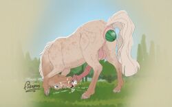 anal anal_masturbation anal_orgasm anal_sex animal_genitalia animal_only animal_penis anus bodily_fluids cum cum_drip cum_in_mouth cum_inside cum_on_face cumshot dripping ejaculation equid equine equine_genitalia equine_penis feral fisk24 food fruit genital_fluids genitals hands-free hi_res hooves horse horse_tail mammal masturbation melon orgasm penetration penis plant watermelon
