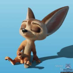finnick (zootopia) from disney by rockyrcoon