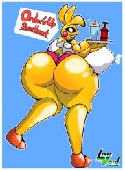animate_inanimate animatronic animatronic_female chicken chicken_girl five_nights_at_freddy's five_nights_at_freddy's_2 inflatable limevoid living_inflatable robot robot_girl scottgames solo toy_chica_(fnaf) transformation