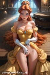 ai_generated belle_(beauty_and_the_beast) breasts brown_eyes brown_hair female female_masturbation fingering gold_dress golden_dress horny_female klexyai light-skinned_female light_skin long_hair looking_at_viewer looking_pleasured masturbating_while_penetrated masturbation petite petite_body petite_breasts petite_female petite_girl petite_tits pussy pussy_juice seductive seductive_look seductive_pose skinny small_boobs small_breasts small_tits small_waist smile smiling smiling_at_viewer solo temptation wet_body wet_skin yellow_dress