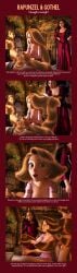 hairjob hairjob_heaven mother_gothel rapunzel rapunzel_(tangled)