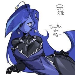 alien alien_girl battle_for_bfb battle_for_bfdi battle_for_dream_island bfdi breasts clothed clothed_female diantha_tha_dog female female_focus female_only gijinka humanized jacknjellify looking_at_viewer monocle object_shows one_(bfdi) smile tagme the_power_of_two three_(bfdi) tpot