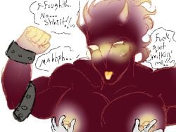 big_pecs big_pectorals gear guilty_gear_strive icarus_solstice(gear) man_milking milk milking oc original original_character sona