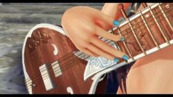 animated big_breasts dance eiyuu_densetsu female kuro_no_kiseki milf paulette pink_hair saara sitar tagme video