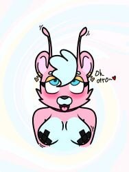 3:4 age_difference ahe_gao alien anthro bear blue boink_guard cowgirl_position female female_penetrated foozle from_front_position fursona_x_canon futanari herm hi_res intersex looking_pleasured male male/female mammal military older_male on_bottom on_top penetration pink sex solo solo_focus unicorn_wars unseen_male ursine