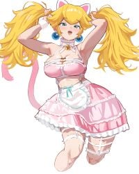 princess peach from mario (series) by mineru128127