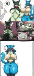 1boy 1boy2girls 2d 2d_(artwork) 2girls anon anonymous_male anthro anthropomorphic anthropomorphic_cat anthropomorphic_dog big_breasts breasts edit edited enigi09 female feral game_freak generation_4_pokemon generation_9_pokemon horny horny_female human humanoid humanoid_genitalia interspecies lucario male male/female male_penetrating male_penetrating_female mammal meowscarada movement_lines nintendo pokémon_(species) pokemon pokemon_(species) pokemon_dppt pokemon_sv pokephilia sex vaginal_penetration video_game_character video_games