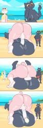 animal_crossing candy_borowski cheating condom condom_on_penis cuckold eroboss furry isabelle_(animal_crossing) night_in_the_woods ntr protected_sex roz_(erobos) safe_sex stan_borowski tagme wearing_condom