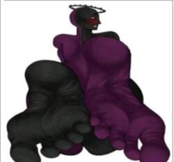 artist_request close-up feet feet_fetish feet_focus forsaken_(roblox) noli_(forsaken) peak roblox roblox_game robloxian source_request tagme