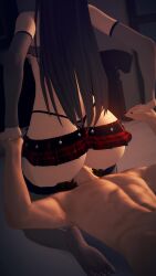 1boy 1boy1girl 1girls 3d 4k 9:16 animated arched_back arm_sleeves ass ass_focus belt black_arm_sleeves black_armwear black_belt black_stockings black_thong black_tubetop brown_hair checkered_skirt face_in_pussy facesitting feet female fingerless_sleeves grinding grinding_on_face handholding high_leg_thong holding_hands holding_partner kanojo_okarishimasu kksallyear koikatsu large_ass licking licking_pussy light-skinned_female light-skinned_male long_hair loop looping_animation male microskirt mizuhara_chizuru moaning moaning_in_pleasure naked_male on_top_of_another pleated_skirt red_microskirt riding riding_face see-through see-through_clothing see-through_stockings see-through_thong see-through_top shorter_than_30_seconds skirt sound stockings tagme thong thong_aside tubetop vertical_video video