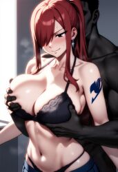erza scarlet from fairy tail by jokeramamiya