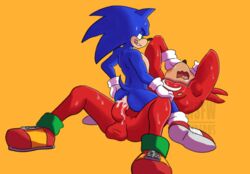 anal anal_sex anthro balls duo echidna hedgehog knuckles_the_echidna male male_only mammal monotreme nsfw-hideous penetration penis sonic_(series) sonic_the_hedgehog sonknux yaoi