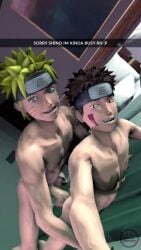 2boys 3d 3d_(artwork) 3d_animation aburame_shino anal anal_penetration anal_sex animated animated_gif bed bed_sheet bedding bedroom bedroom_sex black_eyes blonde_hair blue_eyes brown_hair camera camera_pov camera_view completely_naked completely_nude completely_nude_male cuckold cuckold_pov doggy_position doggy_style doggy_style_position doggystyle duo duo_focus english_text facepaint facial_markings forehead_protector from_behind from_behind_position gay gay_male gay_sex gif giko18 headband hi_res high_resolution highres indoors inuzuka_kiba kiba_inuzuka konohagakure_symbol light-skinned_male light_skin looking_at_viewer looking_pleasured male male/male male_only male_penetrated male_penetrating male_penetrating_male male_pov naked naruto naruto_(series) naruto_shippuden naruto_uzumaki netorare ntr nude nude_male open_mouth pale-skinned_male pale_skin penetration penis pillow pleasure_face pov pov_eye_contact pov_male selfie selfie_pose shonen_jump shounen_jump shueisha smile smiling smiling_at_viewer snapchat text thrusting thrusting_into_ass twink uzumaki_naruto very_high_resolution weekly_shonen_jump weekly_shounen_jump whisker_markings whiskers yaoi yellow_hair