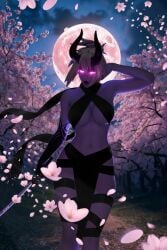 night rose from fortnite