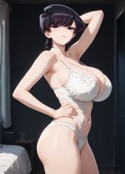 1girls 2d ai_generated ass big_ass big_breasts black_eye black_hair bra breasts curvaceous curvaceous_female curvaceous_figure curvy curvy_figure female high_quality hourglass_figure huge_breasts inviting_to_sex komi-san_wa_komyushou_desu komi_can't_communicate komi_shuuko large_breasts light-skin light-skinned_female lingerie lips mature mature_female mature_woman milf milf-master mommy pale-skin pale-skinned_female panties posing sagging_breasts seductive seductive_look sexy_clothing sexy_pose short_hair stable_diffusion tagmeo thick_ass thick_butt thick_thighs thighs wide_hips