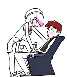 aiden_fox_(fnafhs) brother_and_sister el_tonynsfw fhs fhsz3r0 fnafhs fnafhs_z3ro fnafhsrule34 fnafhsxxx fox_(fnafhs) foxy_(fnafhs) incest incest_(lore) mangle_(fnafhs) meg_(fnafhs) red_hair white_background white_scales yellow_eyes