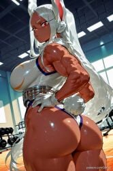 mirko from my hero academia by sort45