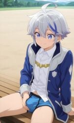 boy hair_white skinny underpants yaoi young