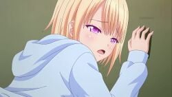 1boy 1girls 2020s 2025 20s 2d amai_ijiwaru animated ass big_ass big_breasts blonde_hair blonde_hair_female bouncing_breasts breasts censored cum cum_on_ass cumshot female from_behind hand_on_ass hentai japanese_voice_acting longer_than_30_seconds longer_than_one_minute male nur pussy rina_(amai_ijiwaru) school schoolboy schoolboy_uniform schoolgirl sex sex_from_behind sound tagme thighhighs vaginal_penetration vaginal_sex video