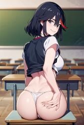 ai_generated ass ass_focus kill_la_kill matoi_ryuuko