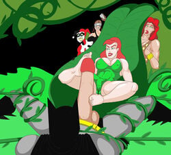 1boy 4girls barefoot batman batman:_the_animated_series batman_(series) big_breasts big_penis dc_comics dcau erect_nipples_under_clothes feet femdom footjob giant_penis giganta harley_quinn harley_quinn_(classic) huge_cock male multiple_girls penis poison_ivy poison_ivy_(dcau) roxy_rocket rubbing_pussy superblast the_new_batman_adventures unseen_male_face watching wonder_woman_(series)