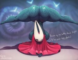 fishnets flexible gobsmacker hollow_knight hornet_(hollow_knight) huge_ass spread_legs tagme